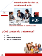 3.4 Comunicación de Crisis Vs Cris de Comunicación