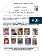 Friends Newsletter June 2011