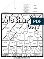 Mothers Day Sheet 2