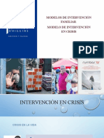 MODELOS DE INTERVENCIÓN FAMILIAR Ciclo Vital Familair J Sistémica Ecológico Ok