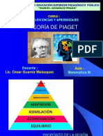 Teoría de Piaget