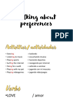 Talking About Preferences 4°