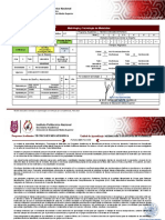 Programas de Estudio Metrología y Tecnología de Materiales