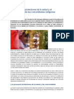 Los Procesos Protectores de La Salud y El Conocimiento de Las Comunidades Indã Genas