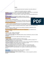 Blocos econômicos e organizações internacionais