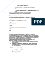 Guía de ensayos de variación dimensional y alabeo en ladrillos