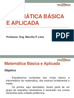 Matemática Aplicada - Aula 01