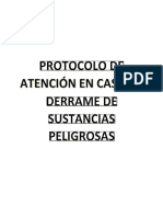 ANEXO 6 PROTOCOLO DE ATENCIàN EN CASO DE DERRAMES DE SUSTANCIAS PELIGROSAS