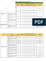 Plan Trabajo Integridad - Cronograma de Actividades 2019