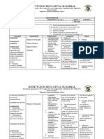 Malla Curricular Primer Periodo 2022 Matematicas