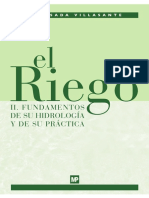 3. El Riego II - Fundamentos de Su Hidrología y Su Practica