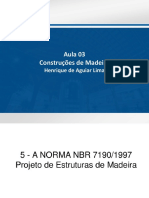 Aula 03 - Construções de Madeira