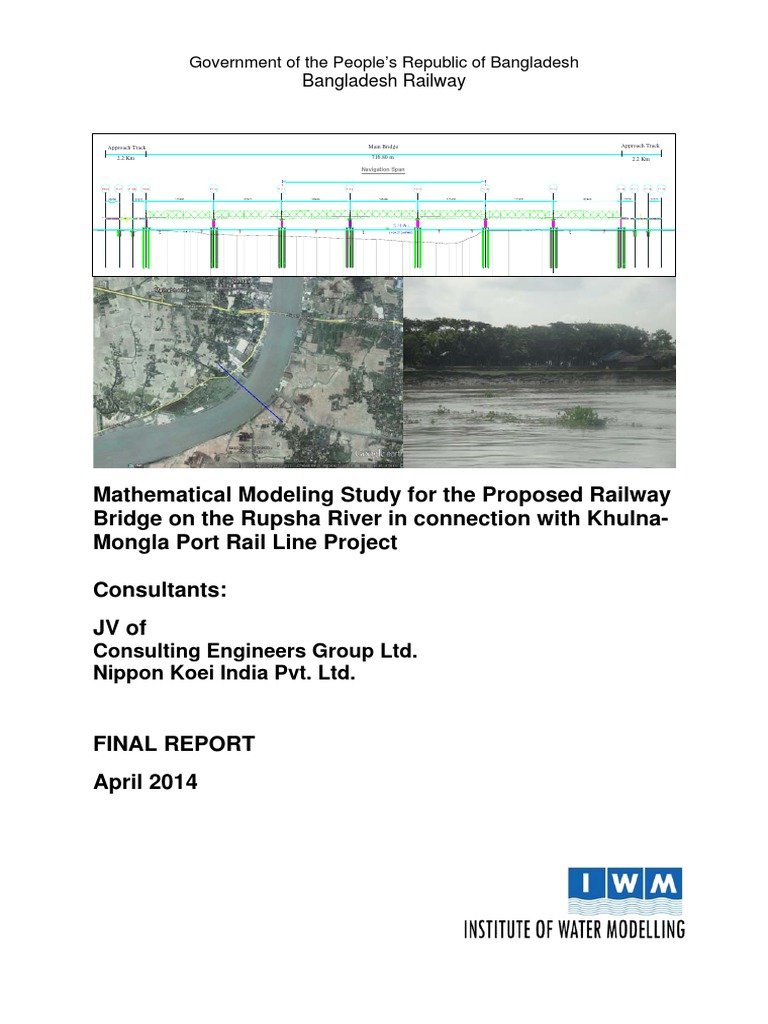 Rupsha River Bridge Study for Khulna-Mongla | PDF | River | Tide