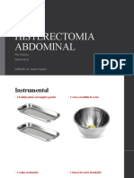 Histerectomia Abdominal Final