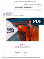 Correo de WOM Chile - FWD - Comprobante de Transaccion 22698573 - Recargaenlinea - CL