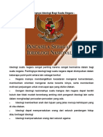 Pentingnya Ideologi Bagi Suatu Negara