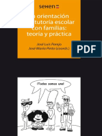 La Orientación y La Tutoría Escolar Con Familias Teoría y Práctica - Parejo, José Luis