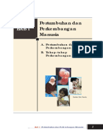 Pe Rtumbuha N Da N Perkembangan Ma Nusia: A.Pertumbuhandan Perkembanganmanusia B.Tahap-Tahap Perkembanganmanusia