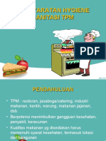 Persyaratan Hygiene Sanitasi TPM