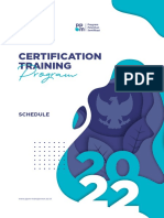 PPM Manajemen-Certification Training Program Schedule 2022 - Rev16Des2021