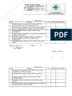 Daftar Tilik Pendaftaran Pasien