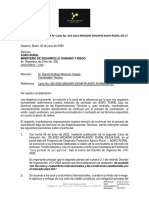 Respuesta - Carta No. 020-2022-Midagri-dvdafir-Agro Rural-De-ct- 21 de Junio 2022