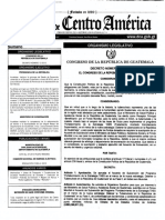 Congreso de Guatemala aprueba acuerdo de subvención contra tuberculosis