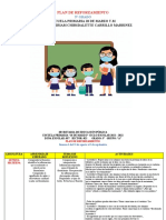 Plan de Reforzamiento 5 Grado