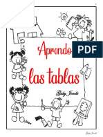 Super Cuaderno Tablas de Multiplicar Parte1