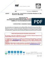 Im Oc Sga Dad - Solicitud de Cotización Proceso 251 - 2022 Proyecto 10825-Fexar