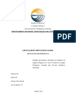 Linguagem, metalinguagem e aplicação em semântica