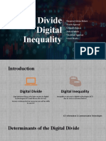 Digital Divide Digital Inequality