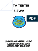 Tata Tertib Siswa SMP NH