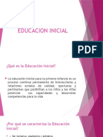 Educacion Inicial Diapositivas
