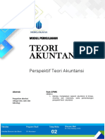 Modul Teori Akuntansi S1 - Pertemuan 2 Perspektif Teori Akuntansi