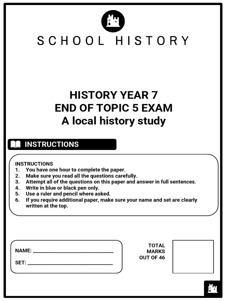 year 7 history essay