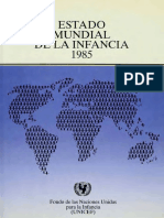 Estado Mundial de La Infancia 1985