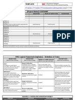 IFRC Logframe Template Definitions Examples 3 2011