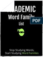 04 Course Library, The Academic Word Family List