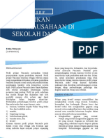 Policy Brief Kewirausahaan Pendidikan Di Sekolah Dasar