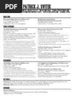 Download Resume 2011 - Patrick J Svitek by Patrick Svitek SN58046628 doc pdf