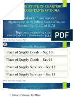 01 Place of Supply - GST IDTC - CA. Vishal Poddar - 23-Sep-2020