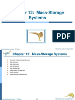 Chapter 12: Mass-Storage Systems: Silberschatz, Galvin and Gagne © 2013 Operating System Concepts - 9 Edition