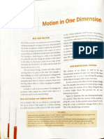 Motion in One Dimension ICSE OFFICIAL