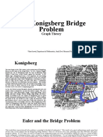 The Konigsberg Bridge Problem: Graph Theory