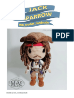 Jack Sparrow by MM Crochet