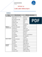 Niveau a1 - Unite 8