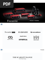 Focusrite Product Training