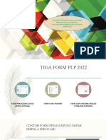 Petunjuk Pengisian Form Pelaporan Pertanggung Jawaban PLP Fitk 2022