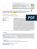 International Journal of Plasticity: Luiz Carneiro, Qin Yu, Yanyao Jiang